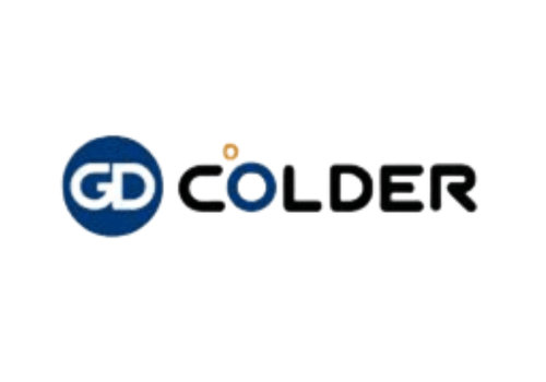 GD Colder logo representing cooling systems and industrial chillers
